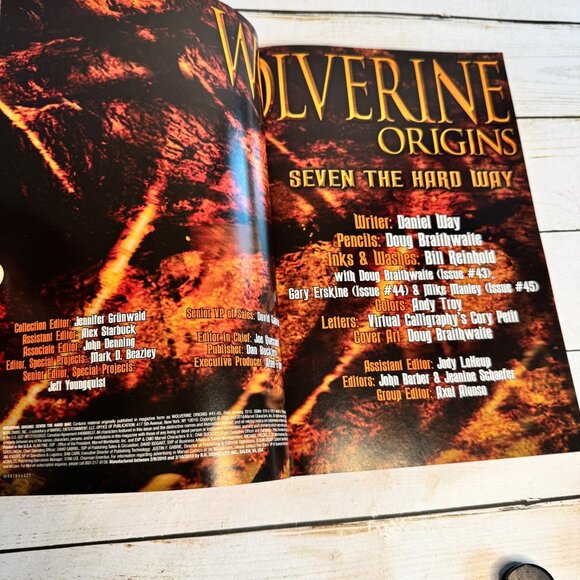 Wolverine Origins Seven the Hard Way Marvel TPB Way Braithwaite Graphic Novel - Picture 3 of 6